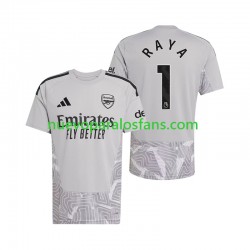 Camiseta de Fútbol Arsenal David Raya 1 Portero Hombre Casa 2026-2027 Manga Corta