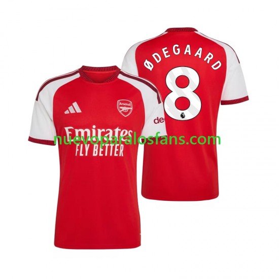 Camiseta de Fútbol Arsenal Martin Odegaard 8 Hombre Casa 2026-2027 Manga Corta