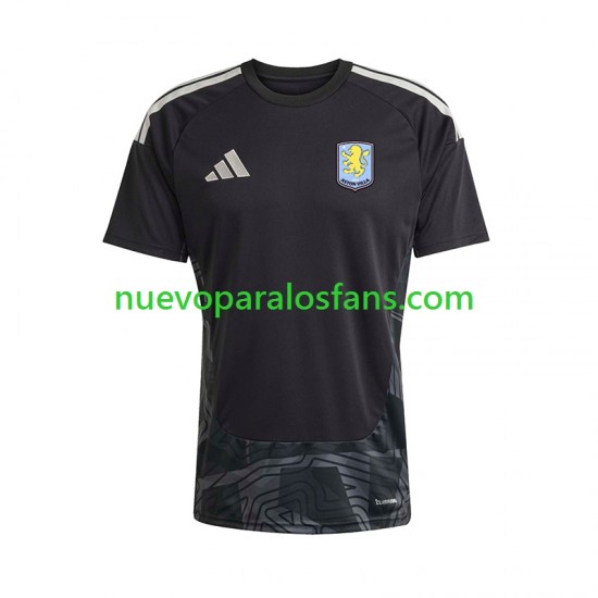 Camiseta de Fútbol Aston Villa Portero Hombre Exterior 2026-2027 Manga Corta