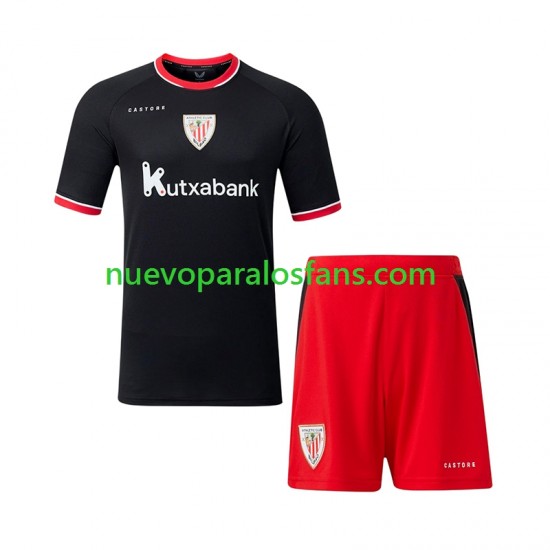 Camiseta de Fútbol Athletic Bilbao Niño Exterior 2026-2027 Manga Corta