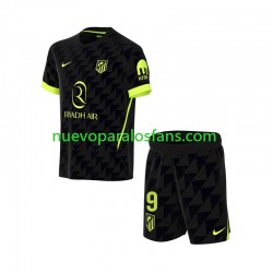 Camiseta de Fútbol Atlético Madrid Alexander Sorloth 9 Niño Exterior 2026-2027 Manga Corta