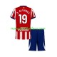 Camiseta de Fútbol Atlético Madrid Julian Alvarez 19 Niño Casa 2026-2027 Manga Corta