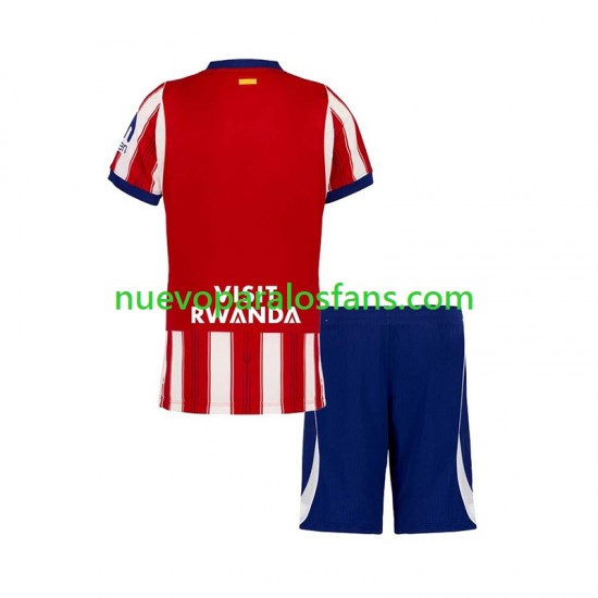 Camiseta de Fútbol Atlético Madrid Niño Casa 2026-2027 Manga Corta
