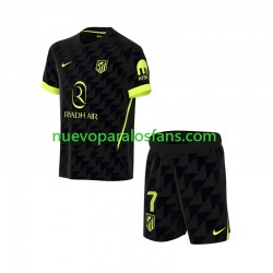 Camiseta de Fútbol Atlético Madrid Lee Kang-in 7 Niño Exterior 2026-2027 Manga Corta