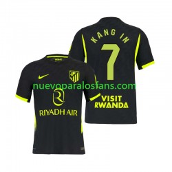 Camiseta de Fútbol Atlético Madrid Lee Kang-in 7 Hombre Exterior 2026-2027 Manga Corta