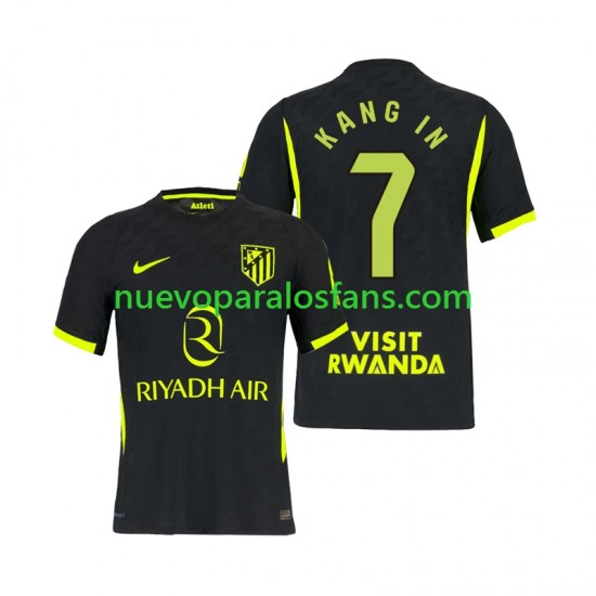Camiseta de Fútbol Atlético Madrid Lee Kang-in 7 Hombre Exterior 2026-2027 Manga Corta