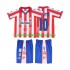 Camiseta de Fútbol Atlético Madrid PANTIC 10 1996 1997 Retro Niño Casa Manga Corta