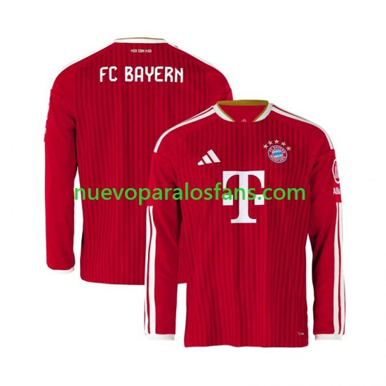 Camiseta de Fútbol Bayern de Múnich Hombre Casa 2026-2027 Manga Larga