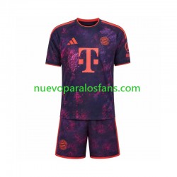 Camiseta de Fútbol Bayern de Múnich Niño Tercera 2026-2027 Manga Corta
