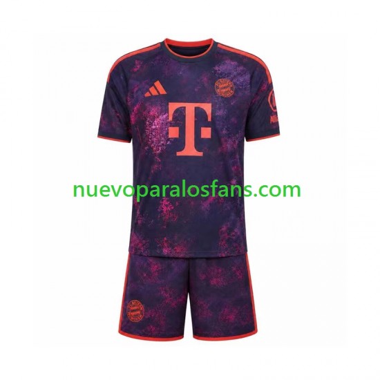 Camiseta de Fútbol Bayern de Múnich Niño Tercera 2026-2027 Manga Corta