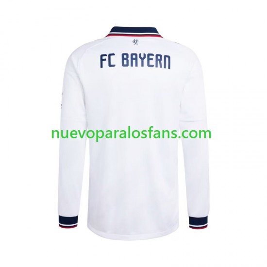 Camiseta de Fútbol Bayern de Múnich Hombre Exterior 2026-2027 Manga Larga