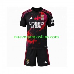 Camiseta de Fútbol Benfica Niño Tercera 2026-2027 Manga Corta
