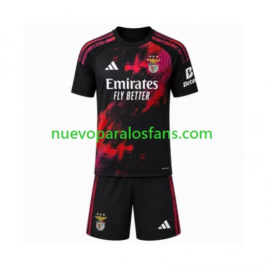 Camiseta de Fútbol Benfica Niño Tercera 2026-2027 Manga Corta