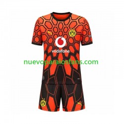 Camiseta de Fútbol Borussia Dortmund Portero Niño Casa 2026-2027 Manga Corta