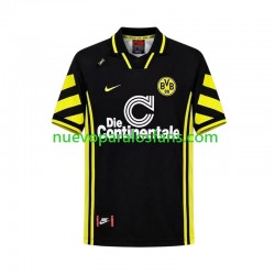 Camiseta de Fútbol Borussia Dortmund 1996 Retro Hombre Exterior Manga Corta