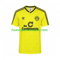 Camiseta de Fútbol Borussia Dortmund Retro Hombre Casa 1998 Manga Corta
