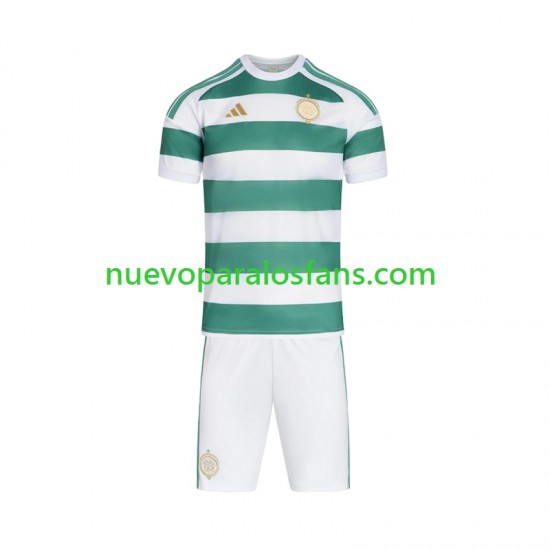 Camiseta de Fútbol Celtic FC Niño Casa 2026-2027 Manga Corta