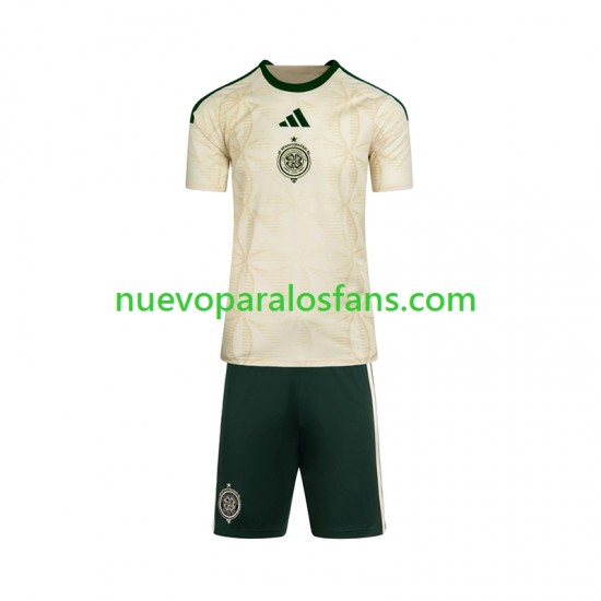 Camiseta de Fútbol Celtic FC Niño Tercera 2026-2027 Manga Corta