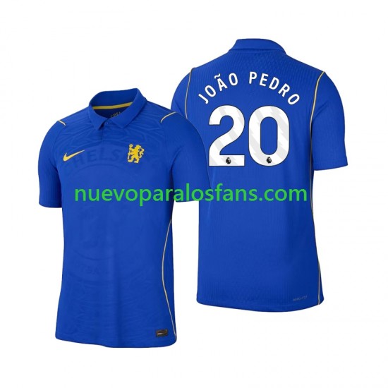 Camiseta de Fútbol Chelsea Joao Pedro 20 Hombre Casa 2026-2027 Manga Corta