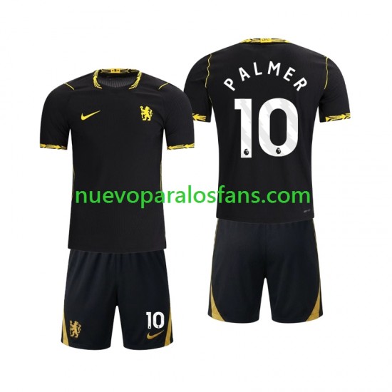Camiseta de Fútbol Chlesea Cole Palmer 10 Niño Exterior 2026-2027 Manga Corta