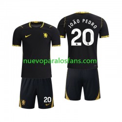 Camiseta de Fútbol Chlesea Joao Pedro 20 Niño Exterior 2026-2027 Manga Corta