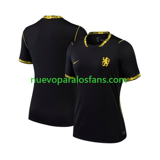 Camiseta de Fútbol Chlesea Mujer Exterior 2026-2027 Manga Corta