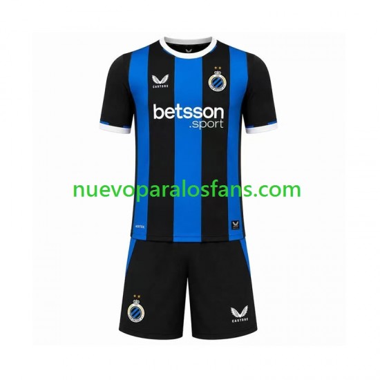Camiseta de Fútbol Club Brugge Niño Casa 2026-2027 Manga Corta