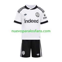 Camiseta de Fútbol Eintracht Frankfurt Niño Exterior 2026-2027 Manga Corta