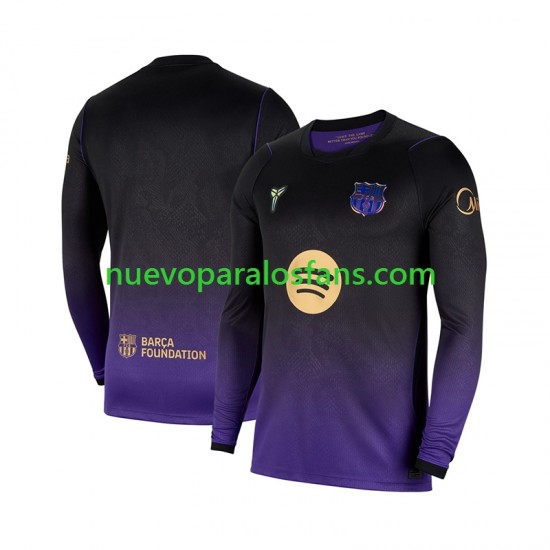 Camiseta de Fútbol FC Barcelona Hombre Exterior 2026-2027 Manga Larga