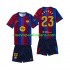 Camiseta de Fútbol FC Barcelona Jules Kounde 23 Niño Casa 2026-2027 Manga Corta