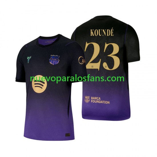 Camiseta de Fútbol FC Barcelona Jules Kounde 23 Hombre Exterior 2026-2027 Manga Corta