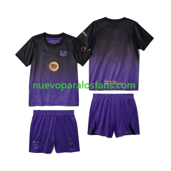 Camiseta de Fútbol FC Barcelona Niño Exterior 2026-2027 Manga Corta