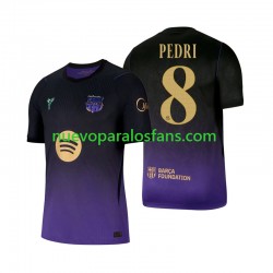 Camiseta de Fútbol FC Barcelona Pedri 8 Hombre Exterior 2026-2027 Manga Corta