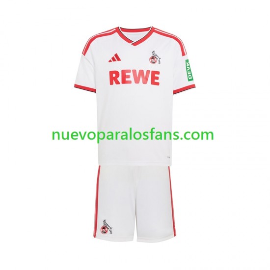 Camiseta de Fútbol FC Köln Niño Casa 2026-2027 Manga Corta