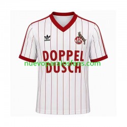 Camiseta de Fútbol FC Köln 1982 1983 Retro Hombre Casa Manga Corta