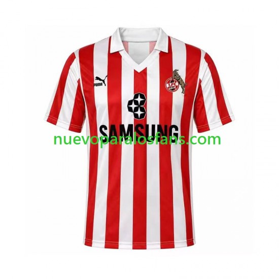Camiseta de Fútbol FC Köln 1988 1989 Retro Hombre Tercera Manga Corta