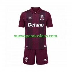 Camiseta de Fútbol FC Porto Niño Exterior 2026-2027 Manga Corta