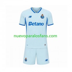 Camiseta de Fútbol FC Porto Niño Tercera 2026-2027 Manga Corta