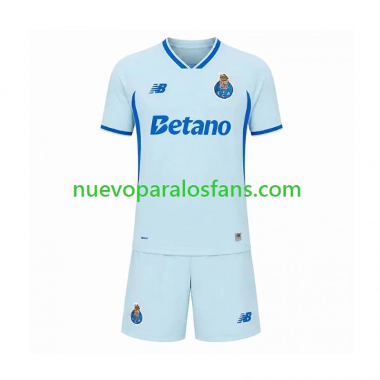 Camiseta de Fútbol FC Porto Niño Tercera 2026-2027 Manga Corta