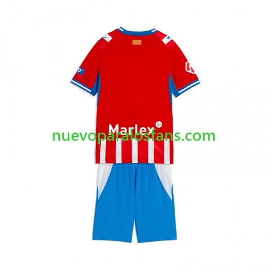 Camiseta de Fútbol Girona Niño Casa 2026-2027 Manga Corta
