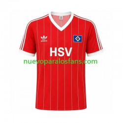 Camiseta de Fútbol Hamburger SV 1983 Retro Hombre Exterior Manga Corta