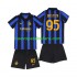 Camiseta de Fútbol Inter Milan Alessandro Bastoni 95 Niño Casa 2026-2027 Manga Corta