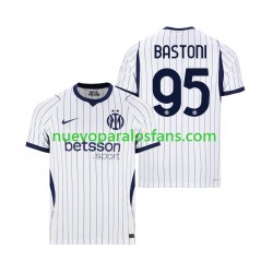 Camiseta de Fútbol Inter Milan Alessandro Bastoni 95 Hombre Exterior 2026-2027 Manga Corta