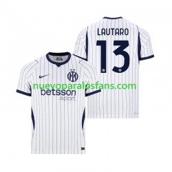 Camiseta de Fútbol Inter Milan Lautaro Martinez 13 Hombre Exterior 2026-2027 Manga Corta