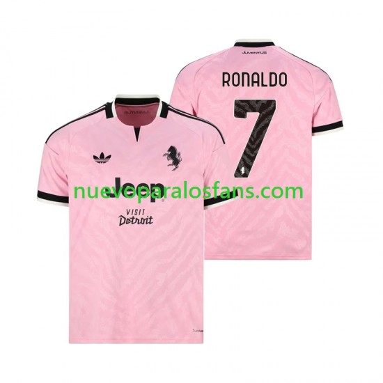 Camiseta de Fútbol Juventus Cristiano Ronaldo 7 Hombre Exterior 2026-2027 Manga Corta
