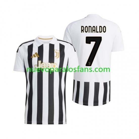 Camiseta de Fútbol Juventus Cristiano Ronaldo 7 Hombre Casa 2026-2027 Manga Corta