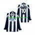 Camiseta de Fútbol Juventus DEL PIERO 10 1997 Retro Hombre Casa 1998 Manga Larga
