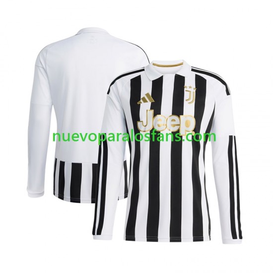 Camiseta de Fútbol Juventus Hombre Casa 2026-2027 Manga Larga