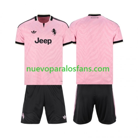 Camiseta de Fútbol Juventus Niño Exterior 2026-2027 Manga Corta