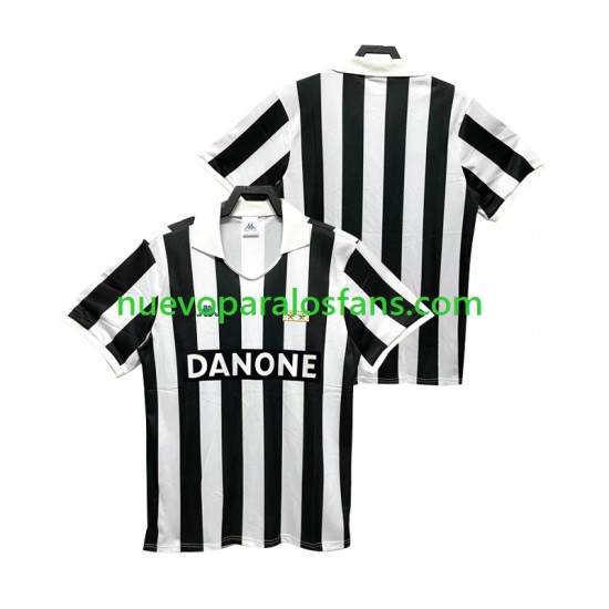 Camiseta de Fútbol Juventus 1992 Retro Hombre Casa 1994 Manga Corta